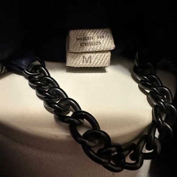 Burberry Blue Double Breasted Peacoat with Wide Lapel - Picture 4 of 11